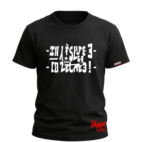 Tshirt Message Caché : Tu Lèches ? [DANIX CENSORED]